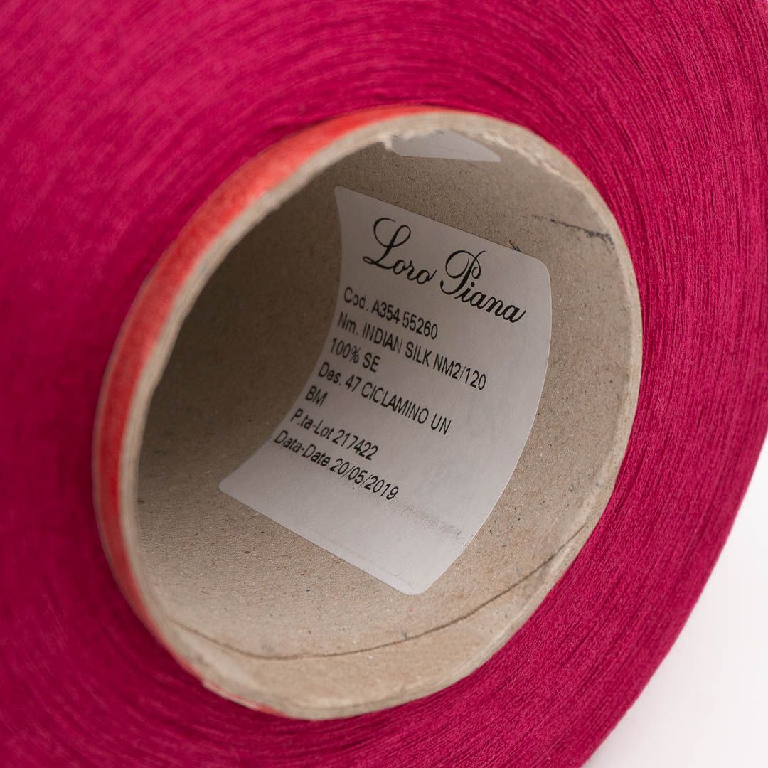 Indian Silk Малиновый